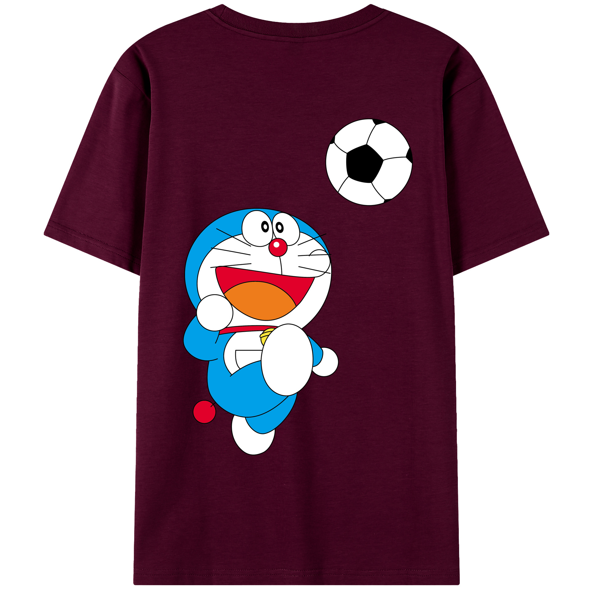 （画像用） ドラえもん Doraemon レディース半袖Tシャツ(バックプリント)